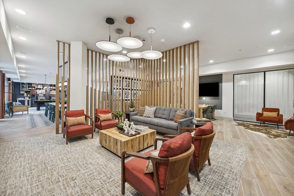 clubhouse at The Albright Apartments 