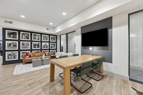 clubhouse at The Albright Apartments 