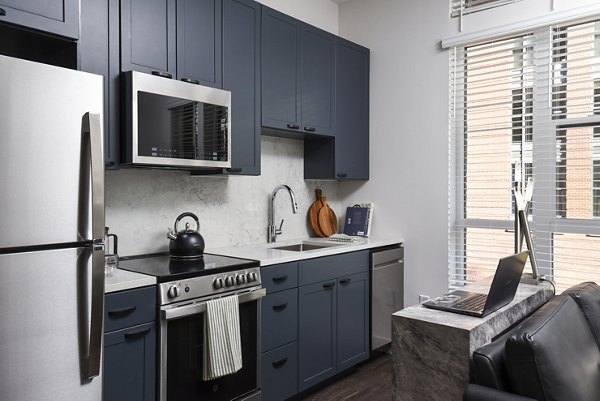 kitchen at Alta 801 Apartments