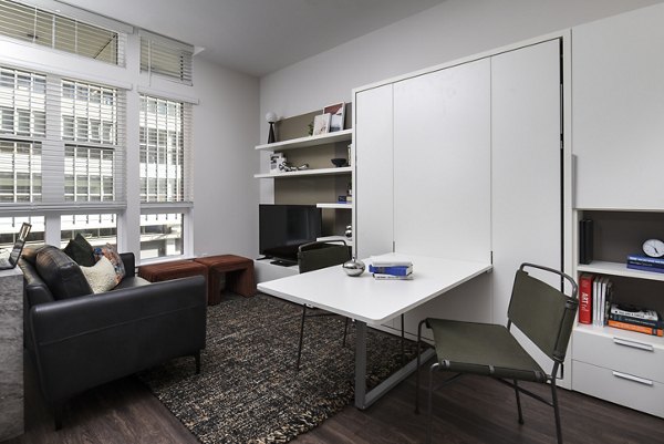 living room at Alta 801 Apartments