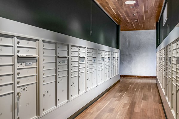 mail room at Alta ART Tower Apartments