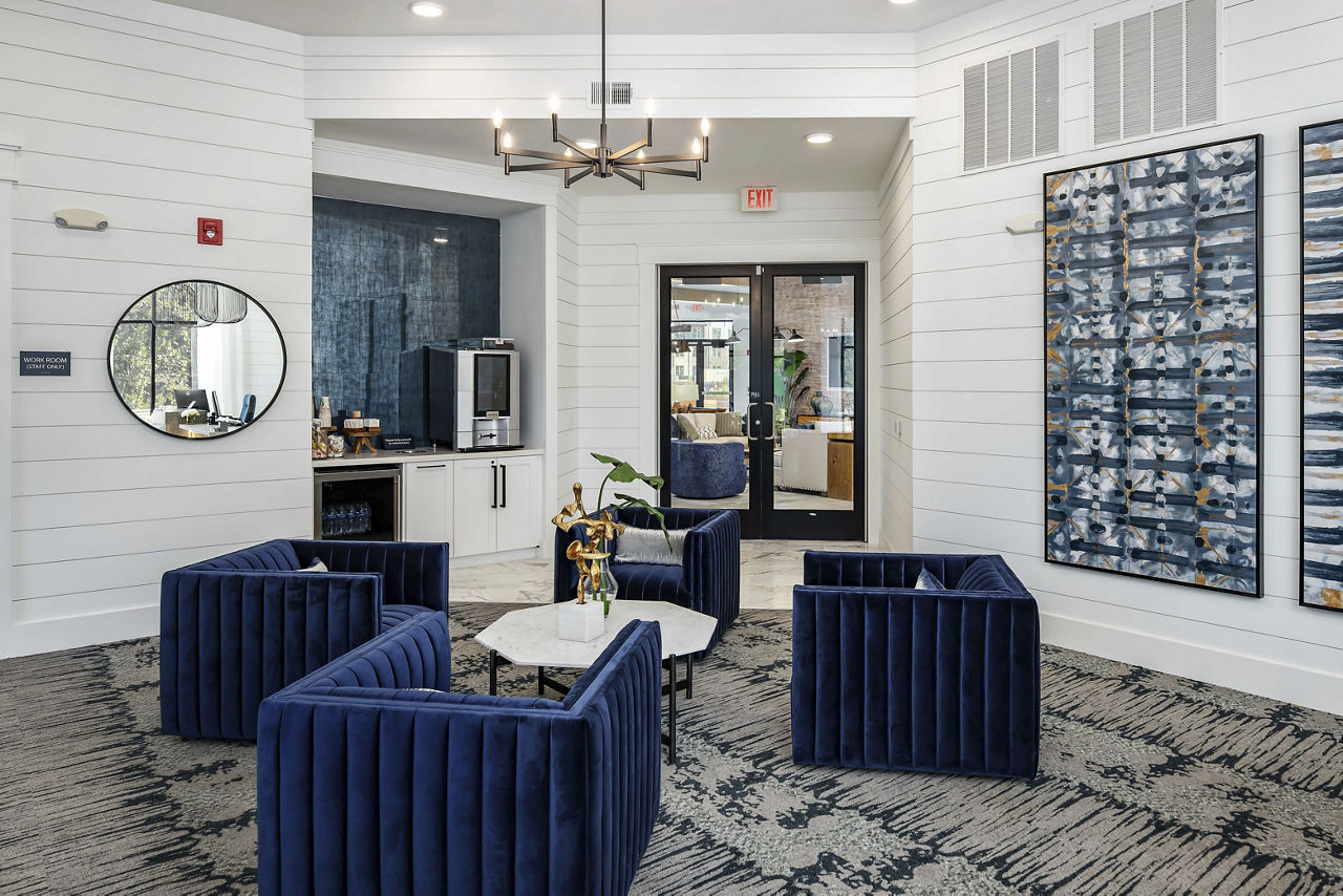 Lobby at The Ashley (2 of 3)