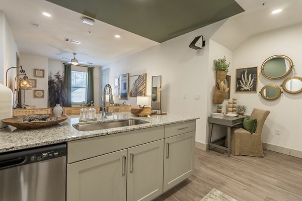 Kitchen at Alta Berry Creek Apartments