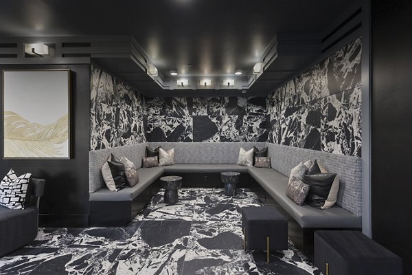 Elegant clubhouse with modern furnishings at Alta Biltmore Apartments