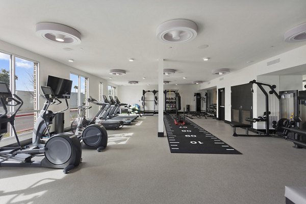 State-of-the-art fitness center with modern equipment at Alta Biltmore Apartments