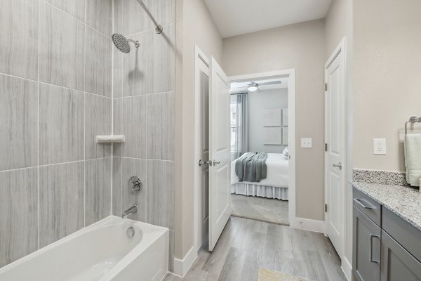 bathroom at Alta Center Point Apartments 