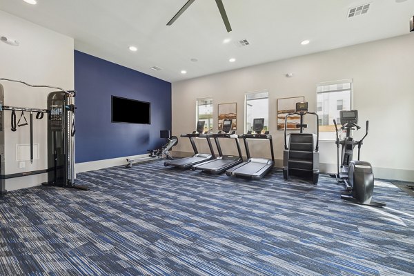 fitness center at Alta Center Point Apartments 