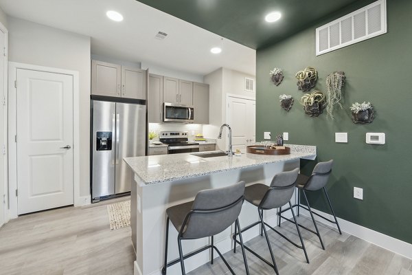 kitchen at Alta Center Point Apartments 