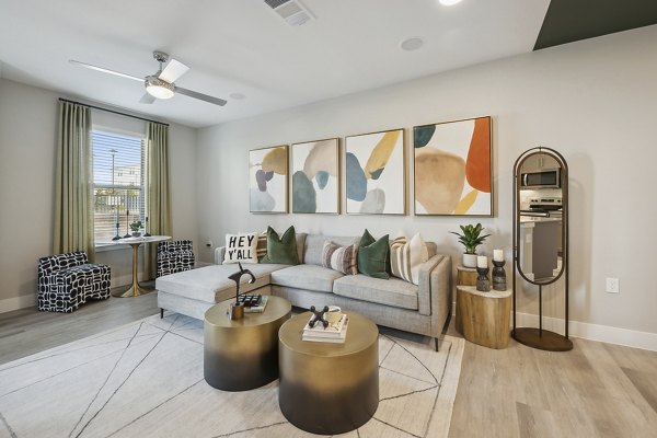 living room at Alta Center Point Apartments 