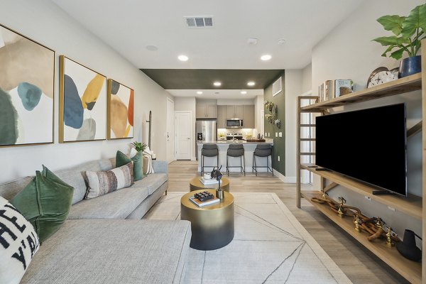 living room at Alta Center Point Apartments 