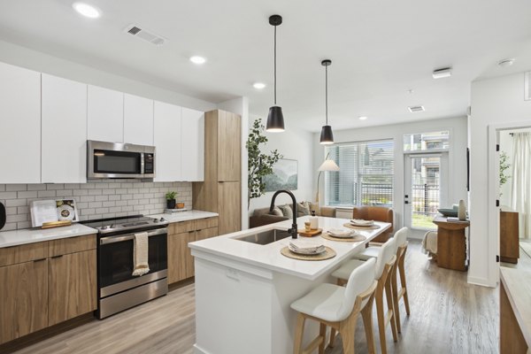 Kitchen at Alta City Side Apartments