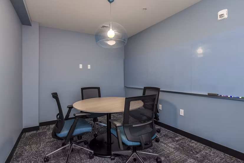 Contemporary clubhouse with sleek furnishings at Alta Civic Station luxury apartments