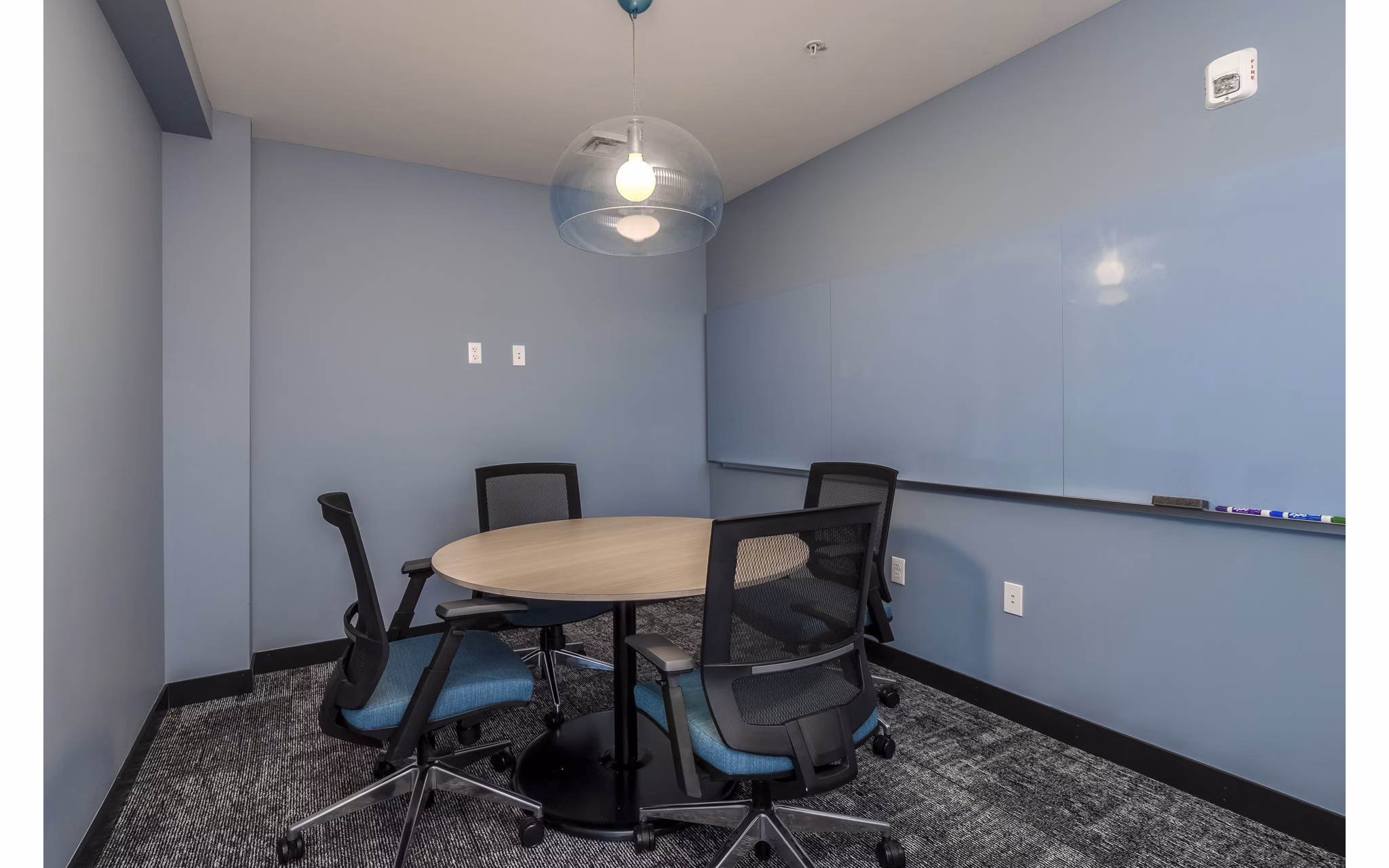 Contemporary clubhouse with sleek furnishings at Alta Civic Station luxury apartments