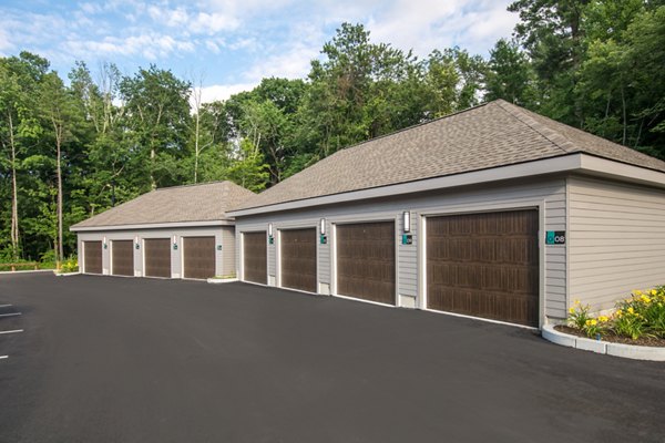 garage at Alta Clara at the Fells Apartments