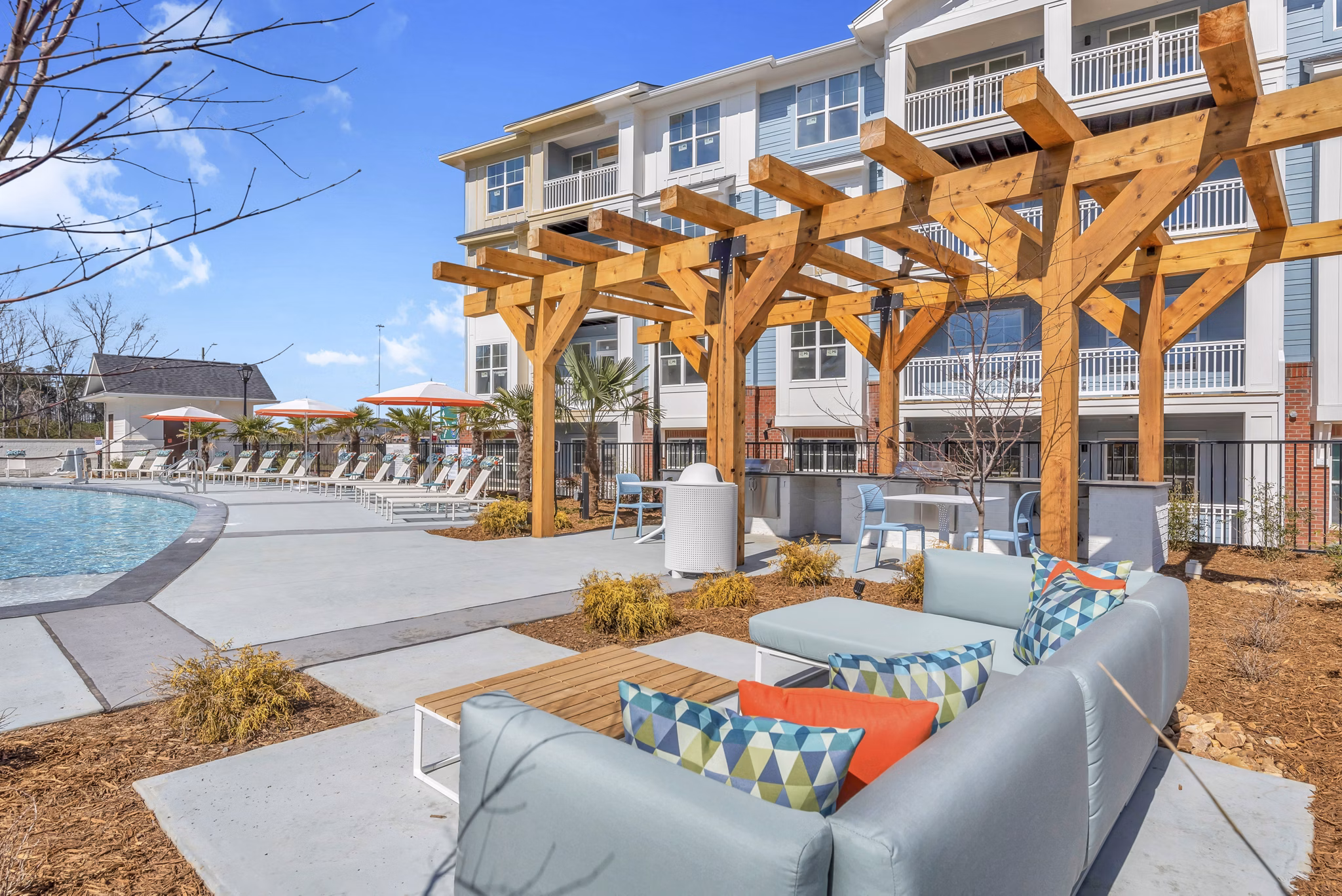 pool at Alta Croft Apartments