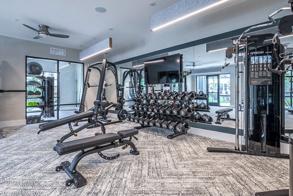 fitness center at Alta Cypress Apartments