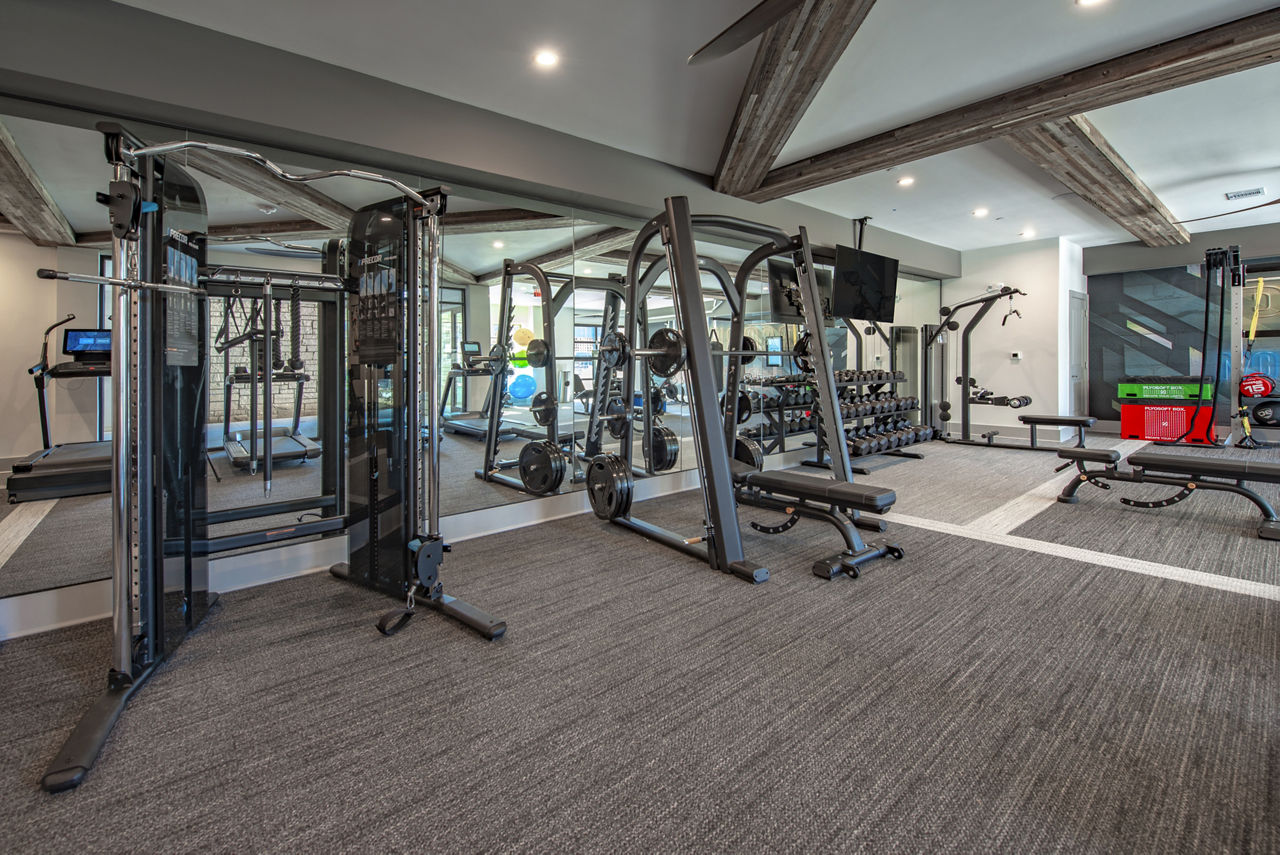 Gym at Alta At The Farm (1 of 3)