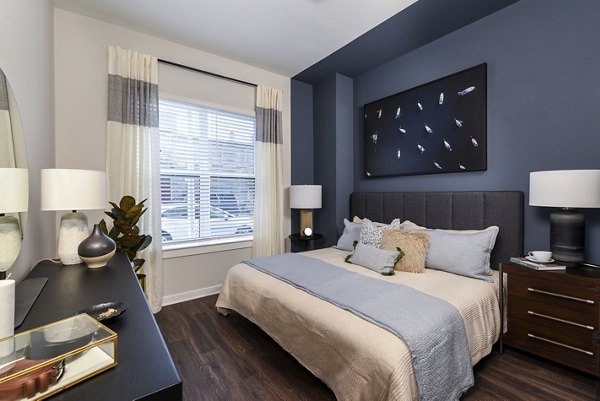 Spacious bedroom with modern decor at Alta Federal Hill Apartments