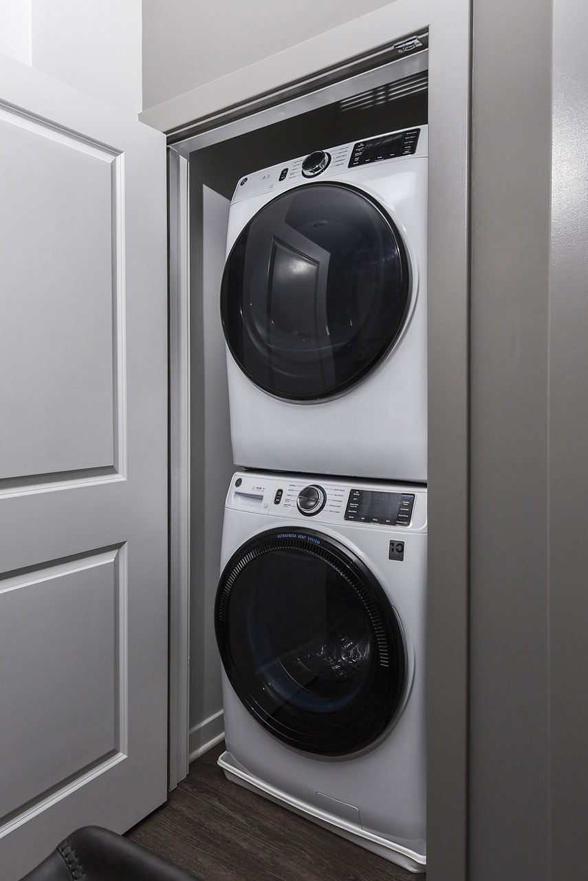 Laundry room at Alta Federal Hill