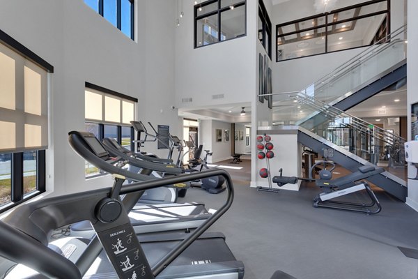 Fitness center at Alta Green Mountain Apartments