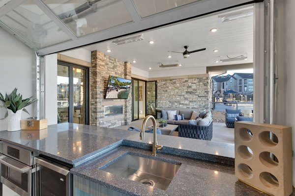 Kitchen at Alta Green Mountain Apartments