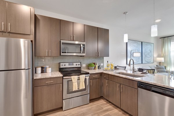 Kitchen at Alta Green Mountain Apartments