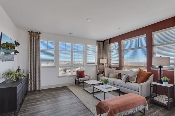 Living room at Alta Green Mountain Apartments