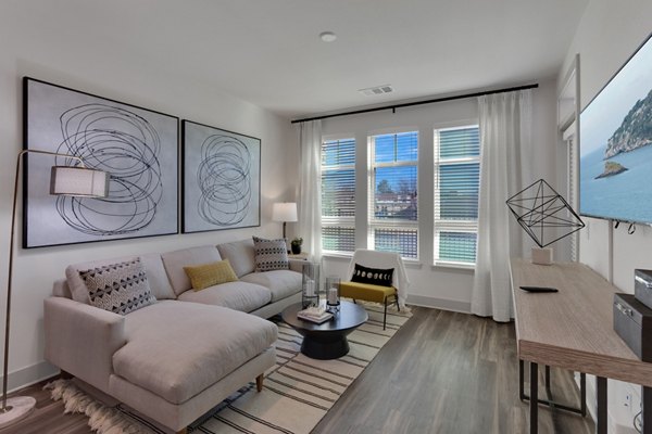 Living room at Alta Green Mountain Apartments