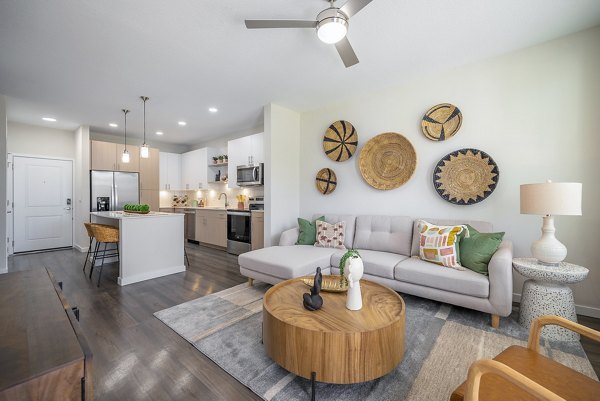 Living Room at Alta at Horizon West Apartments