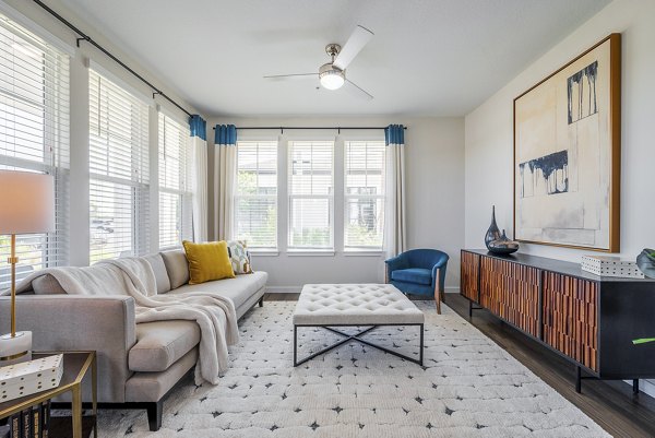 Living Room at Alta at Horizon West Apartments