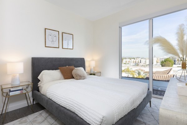 Bedroom at at Alta Ink Apartments