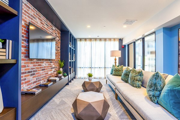 Elegant clubhouse with modern interiors at Alta Longwood Apartments