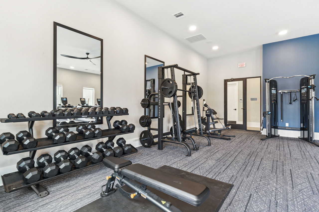 Gym at Alta Marine Creek (2 of 2)