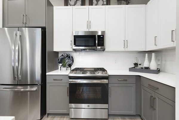 Kitchen at Alta North Central Apartments