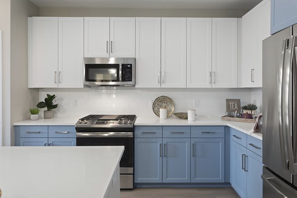 Kitchen at Alta North Central Apartments