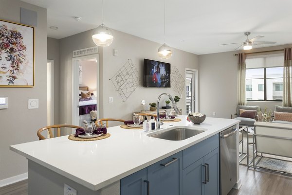 Kitchen at Alta North Central Apartments