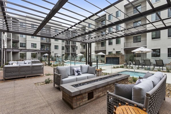 Views of the Skyline at Alta North Central Apartments