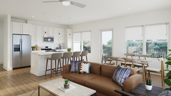 Living room at Alta Northerly Apartments