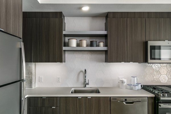 Kitchen at Alta Peak Apartments