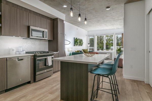 Kitchen at Alta Peak Apartments