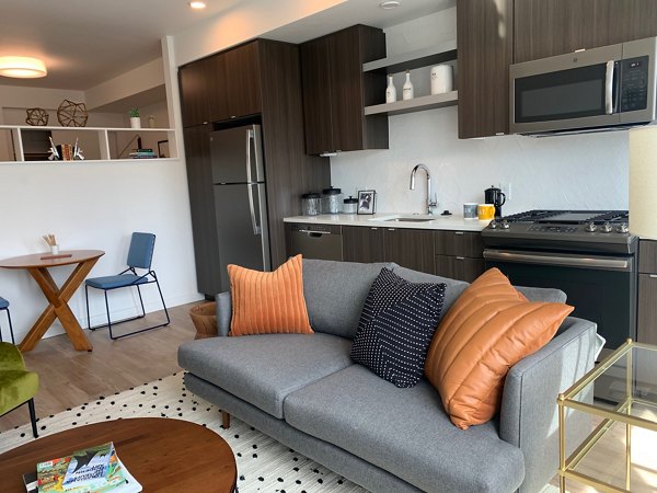 Alta Peak Apartments: Modern view of luxury high-rise apartments in city center
