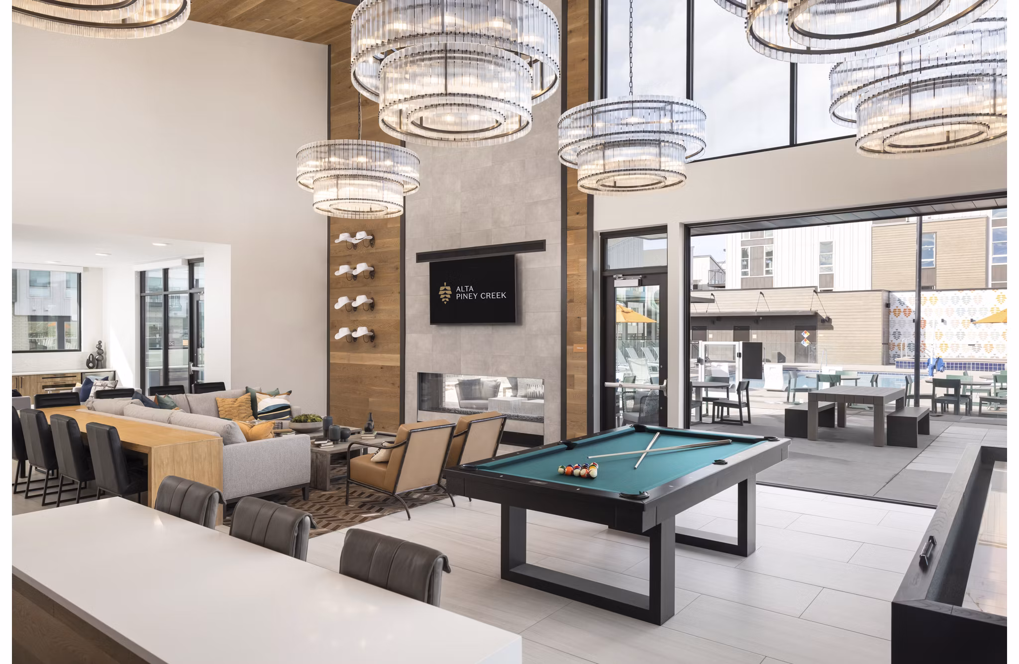 clubhouse at Alta Piney Creek Apartments