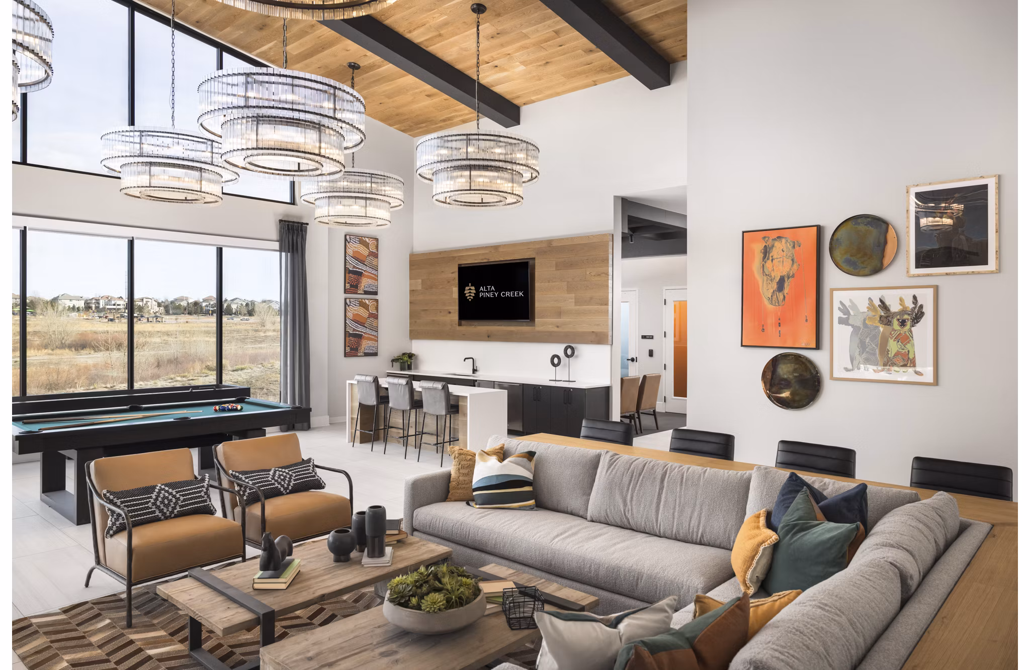 clubhouse at Alta Piney Creek Apartments