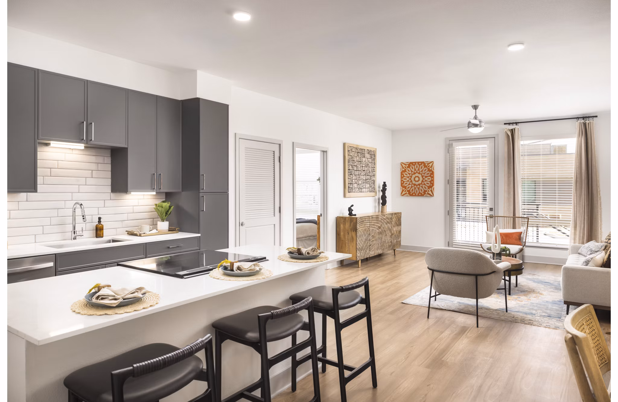 kitchen at Alta Piney Creek Apartments