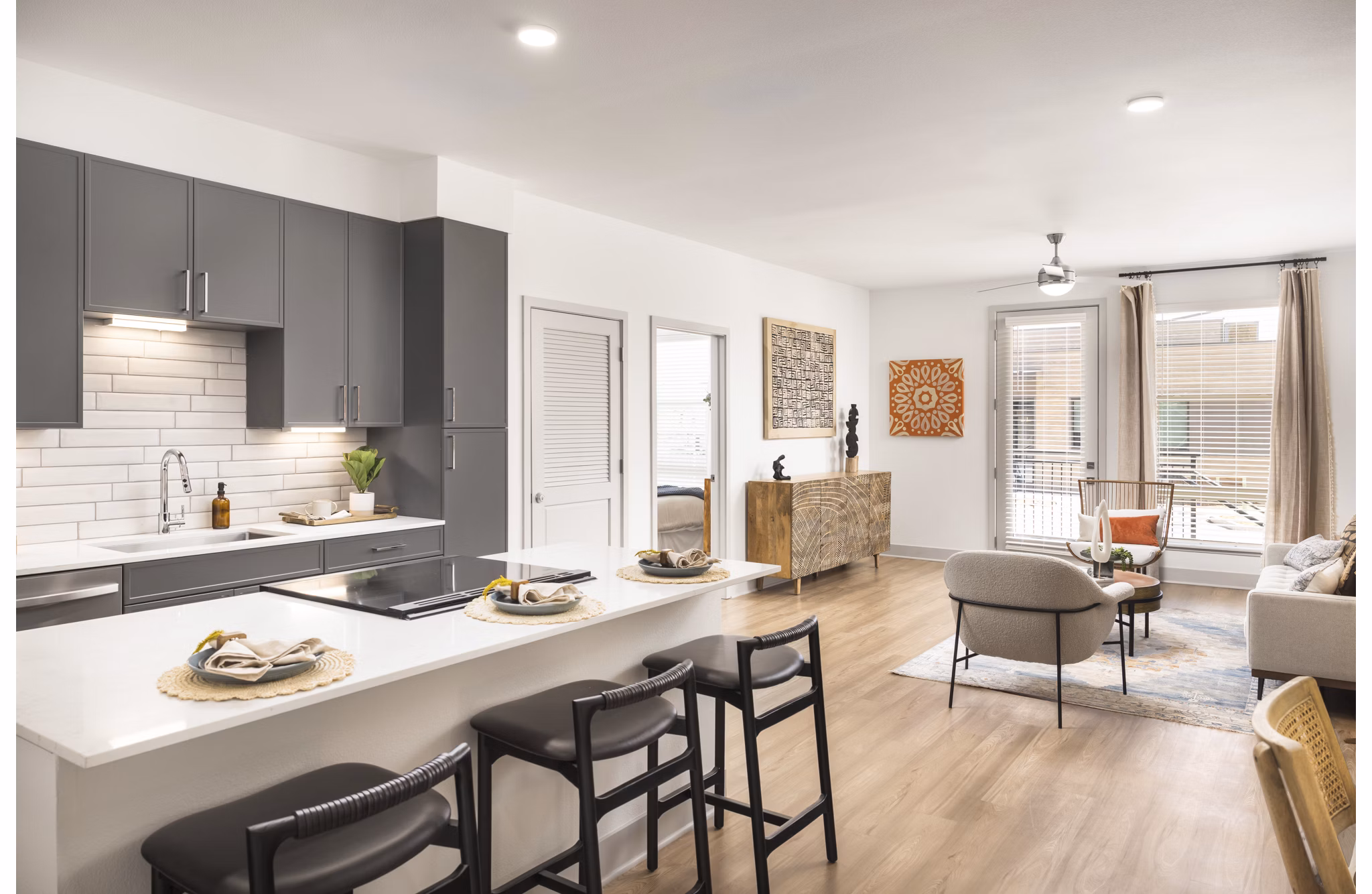 kitchen at Alta Piney Creek Apartments