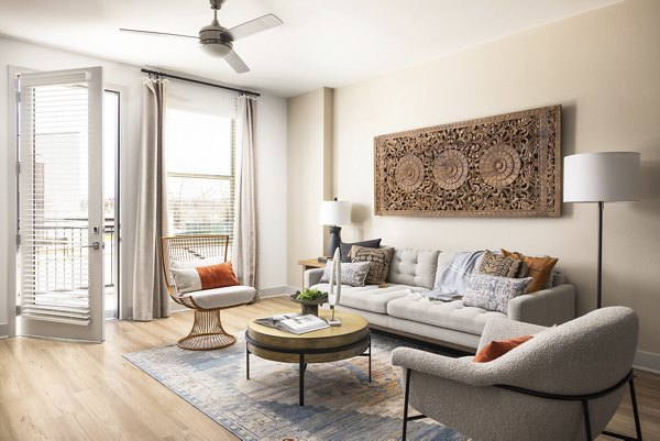 living room at Alta Piney Creek Apartments