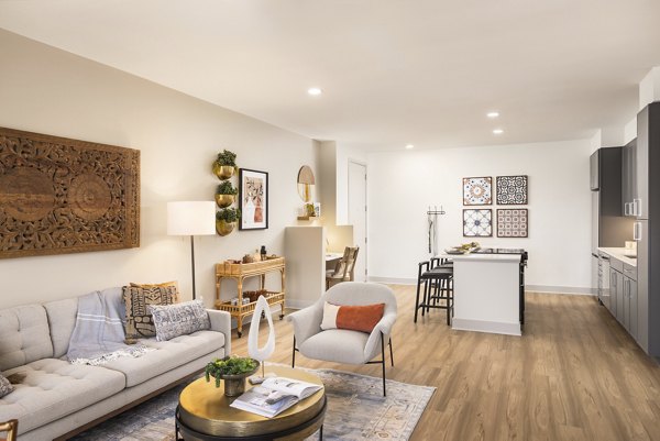 living room at Alta Piney Creek Apartments
