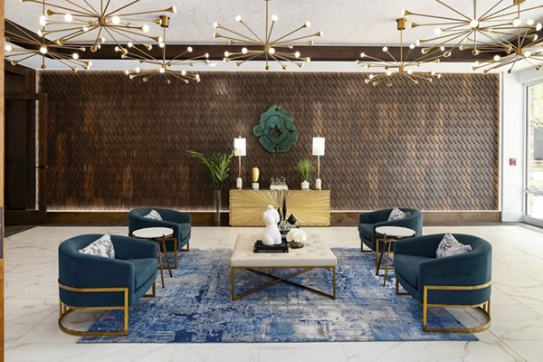 Alta Porter on Peachtree: Modern clubhouse with elegant interiors