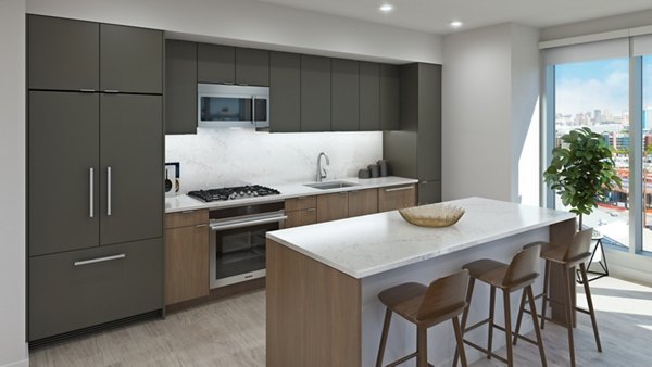 Kitchen at Alta Potrero Apartments