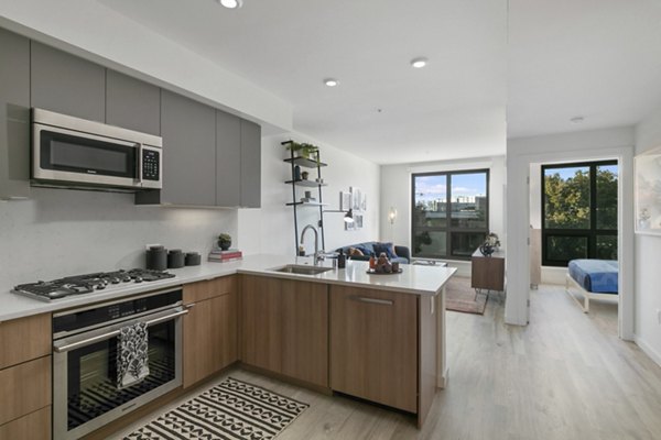 Kitchen at Alta Potrero Apartments